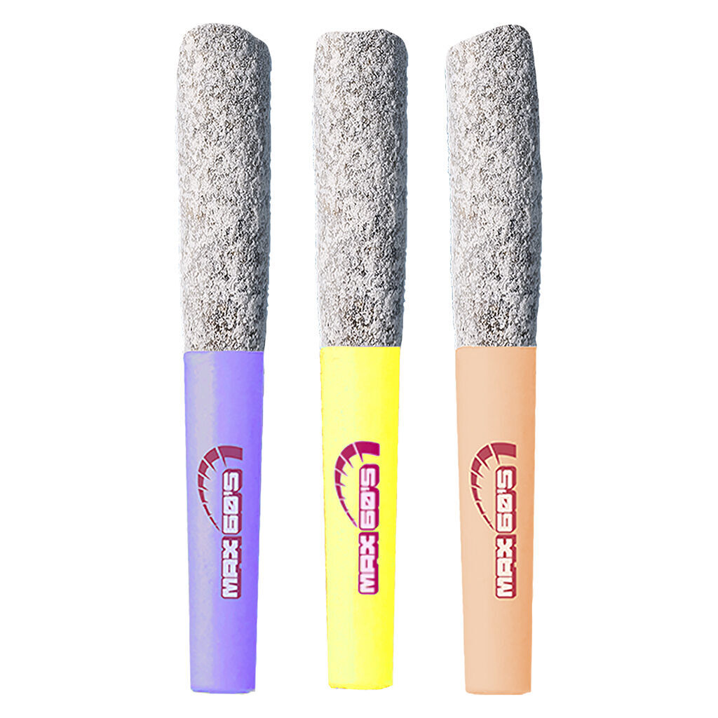 Chillbilly - Max 60's Triple Diamond Infused Pre-Roll- Rowdy Variety Pack - Hybrid - 3x0.45g