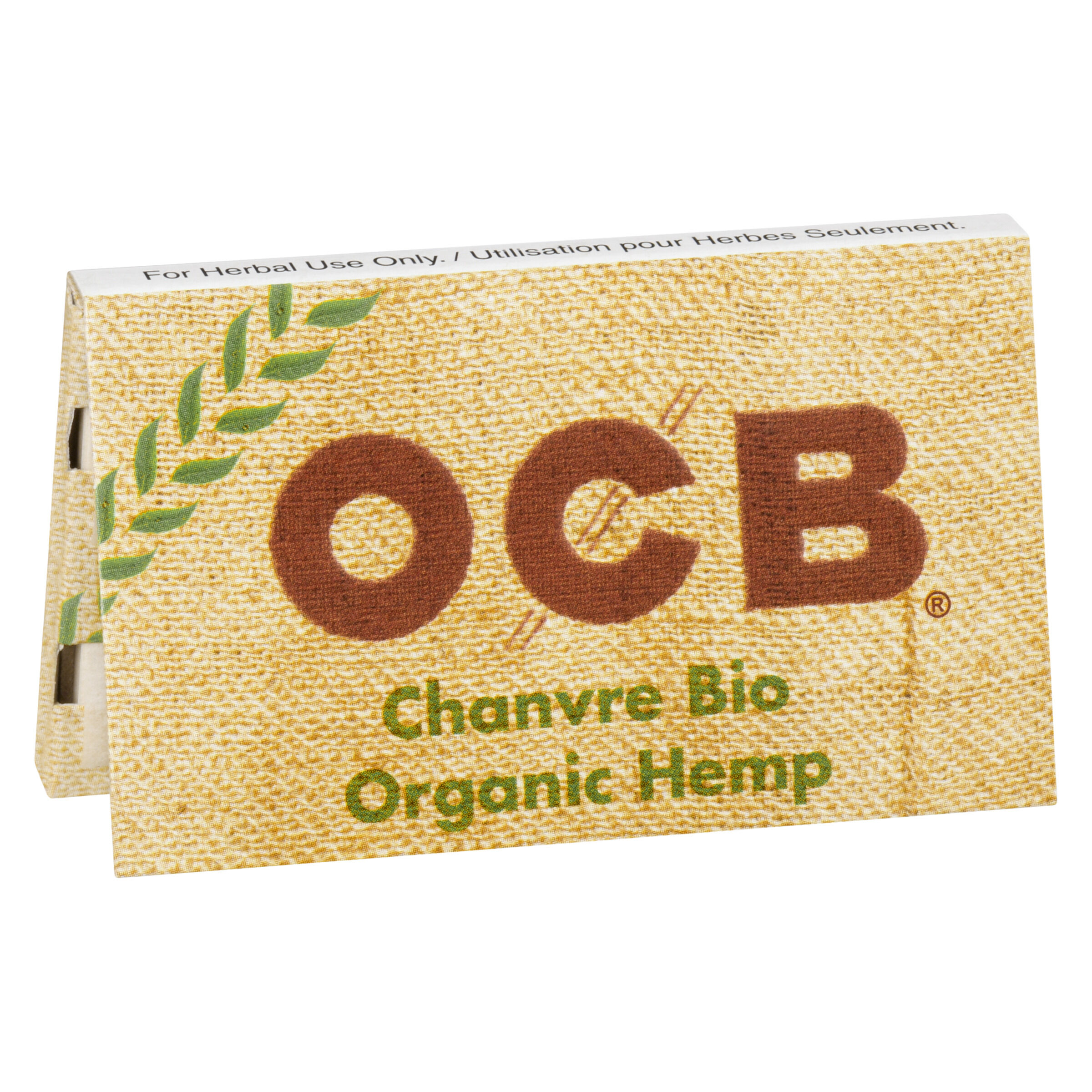 OCB - Organic Hemp Single Wide Double Rolling Papers - 70mm