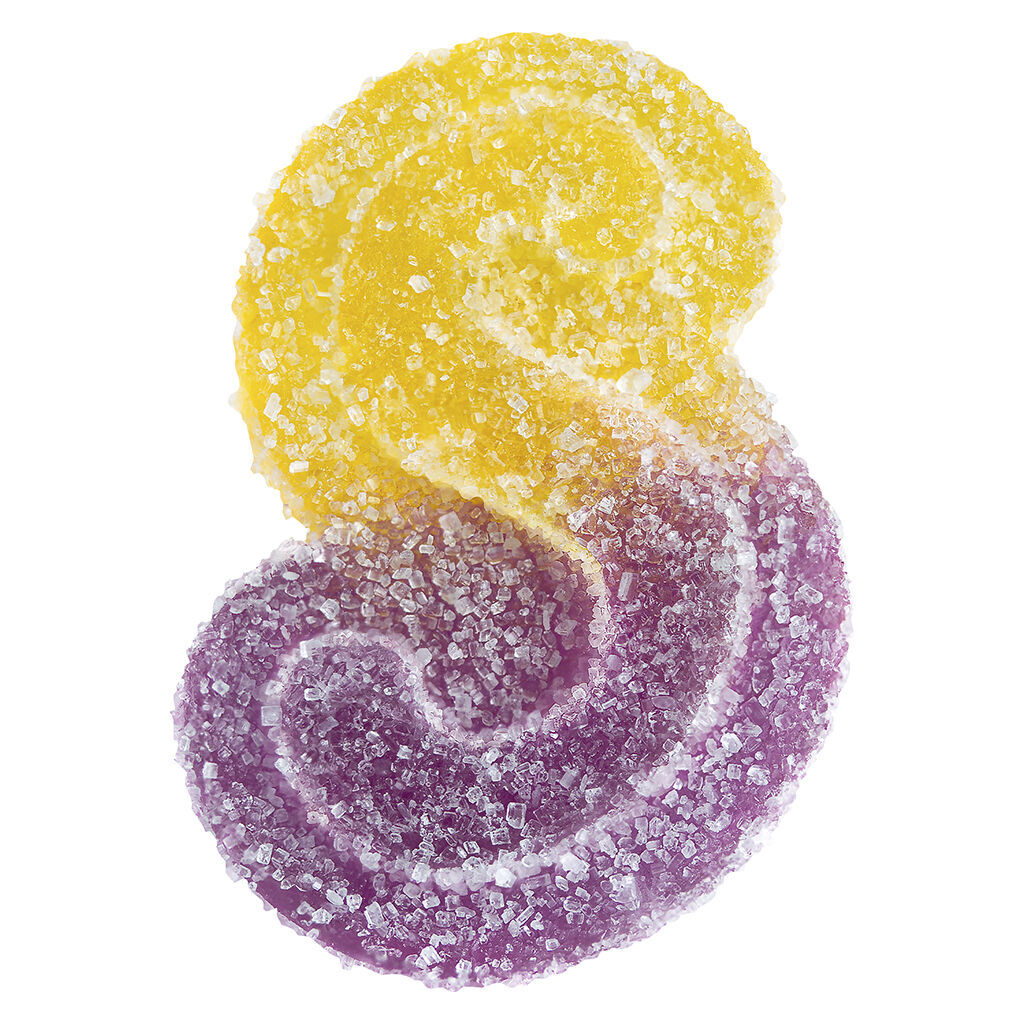 SOURZ by Spinach - Fully Blasted Peach Passionfruit 1:1 CBN THC Gummy - Indica - 1 Pack