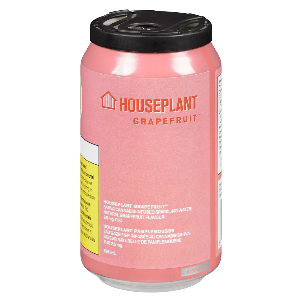 Houseplant - Grapefruit Sparkling Water - 1x355ml