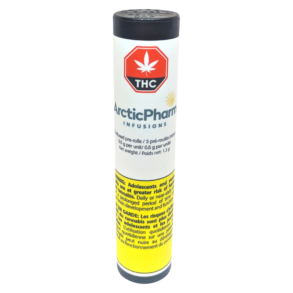 ArcticPharm Infusions - Yukon Sunset Infused Pre-Roll - Blend - 3x0.5g