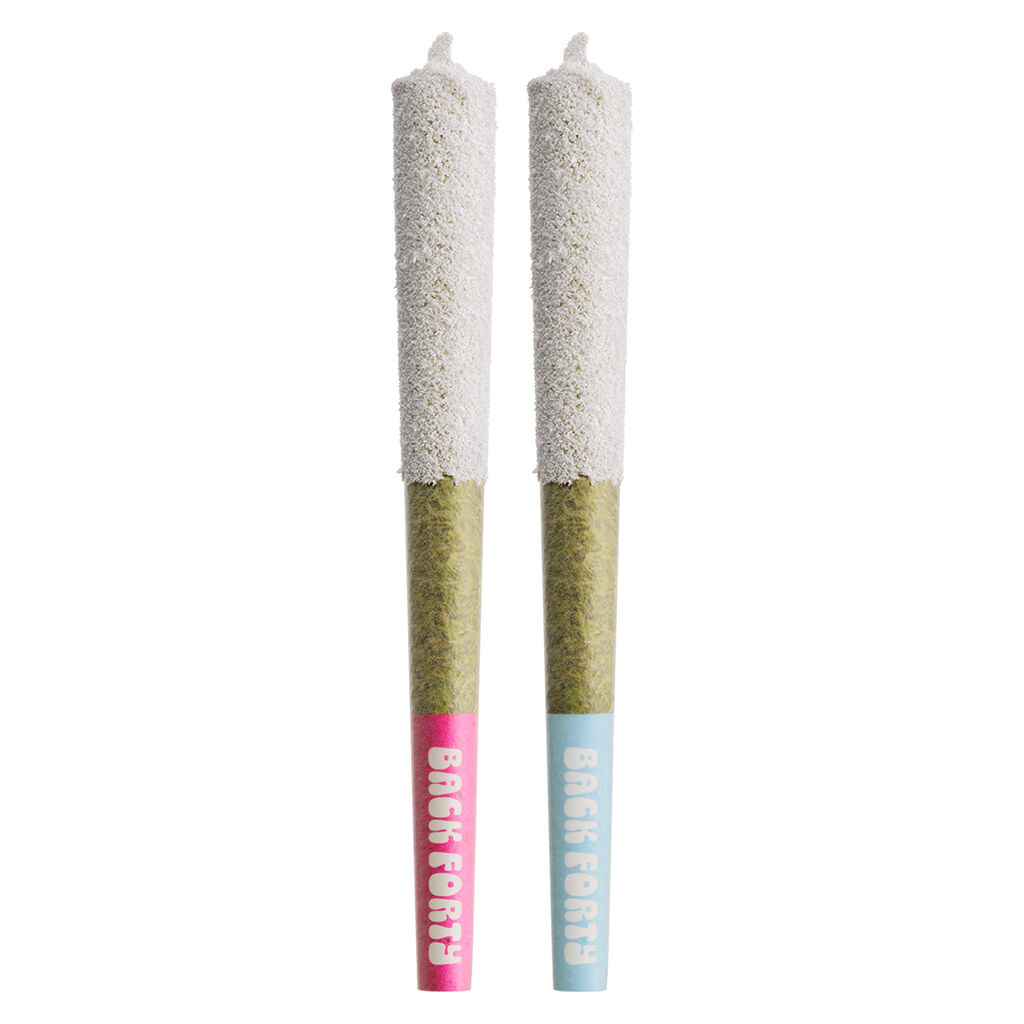 Back Forty - Frosted Icicles Infused Pre-Roll - Hybrid - 2x1g