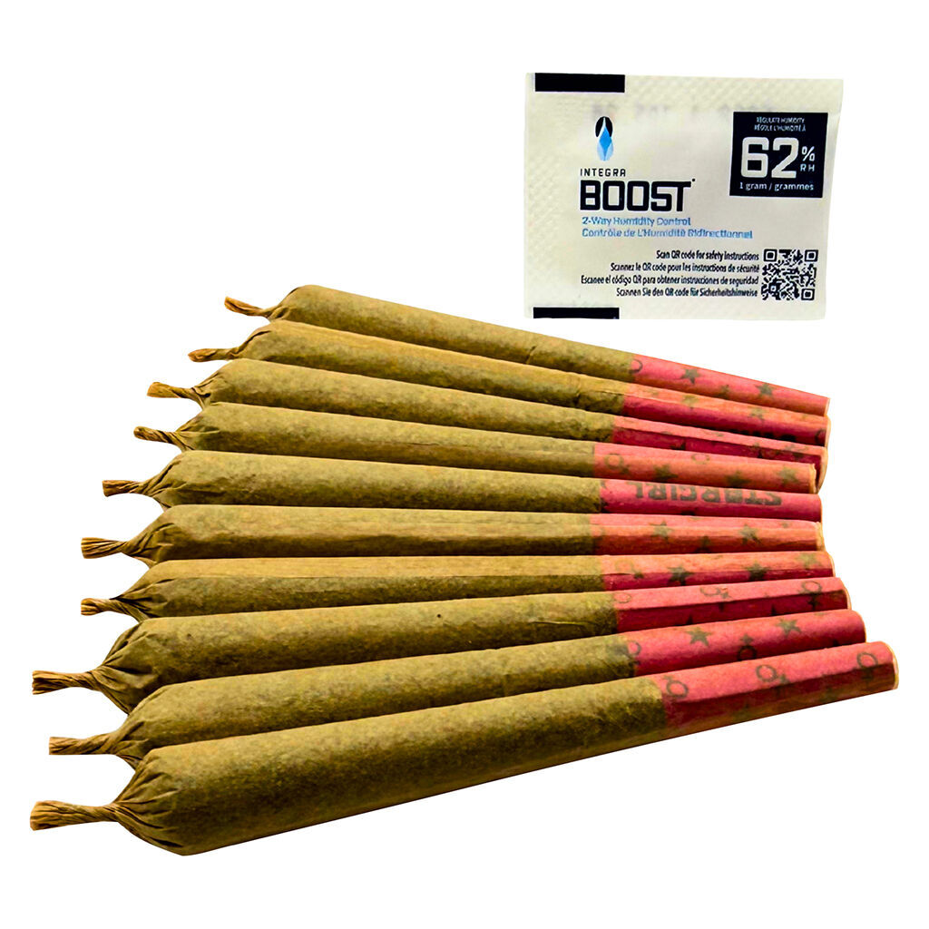 SPACE RACE CANNABIS - Stargals Pre-Roll - Indica - 10x1g
