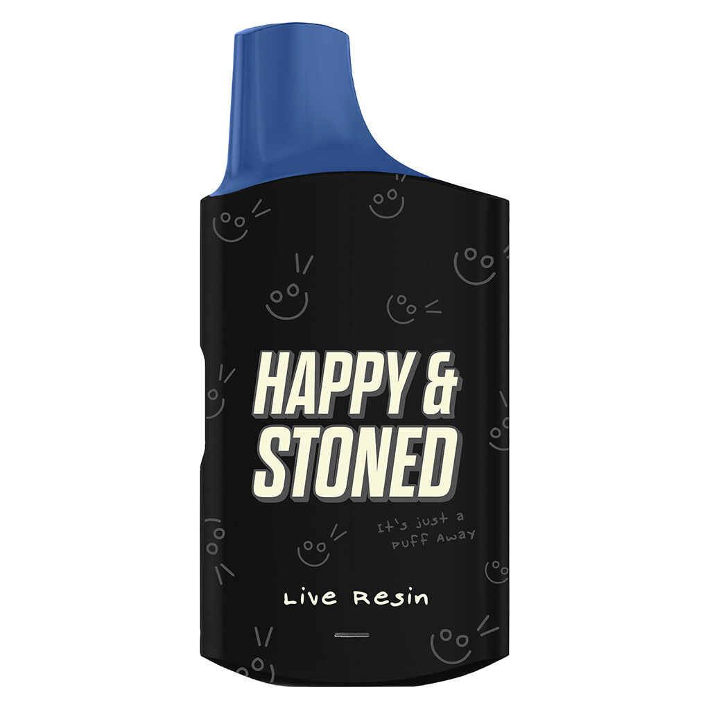 Happy & Stoned - Slumpz Live Resin Disposable Vape - Indica - 1g