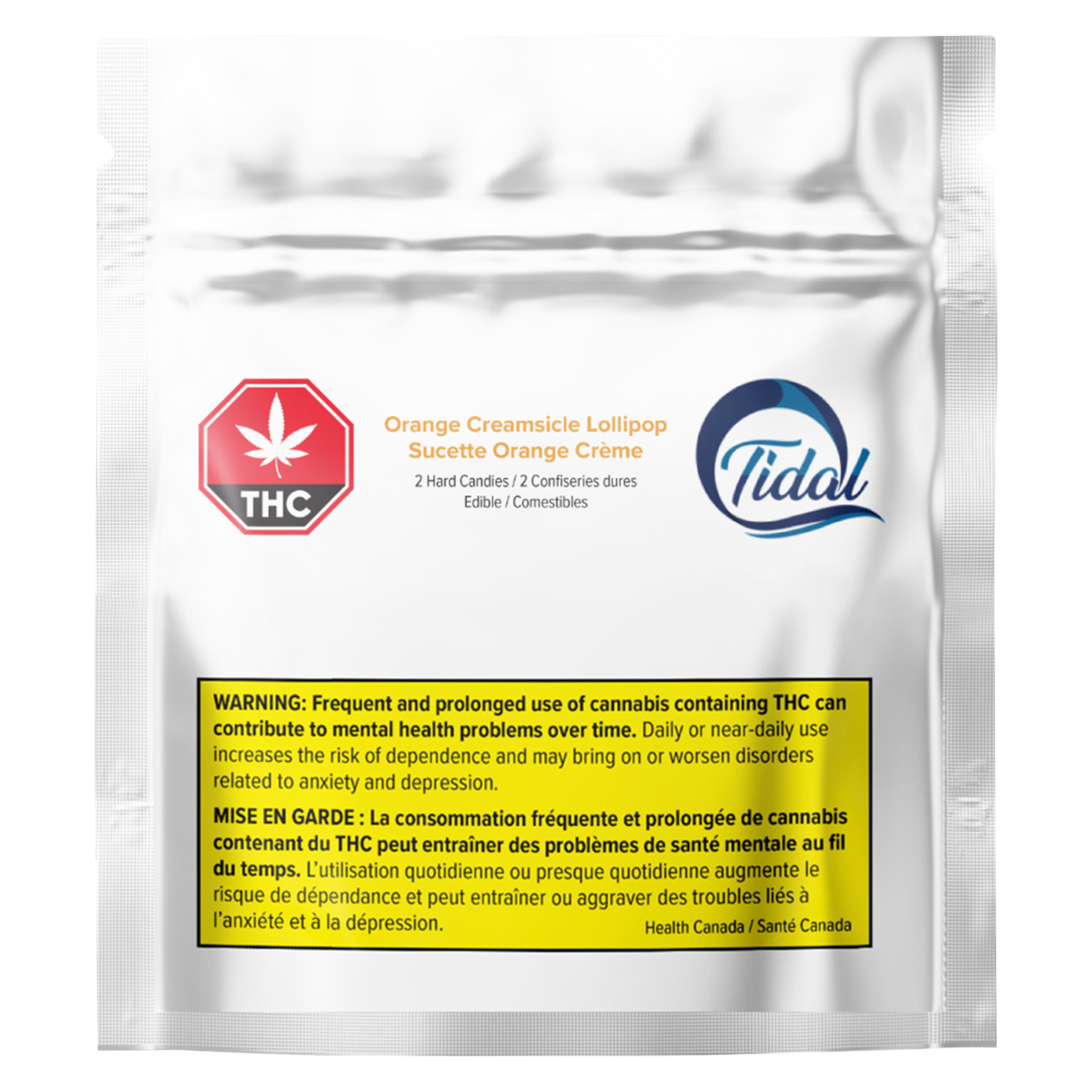 TIDAL - Orange Creamsicle Lollipop - Hybrid - 2 Pack