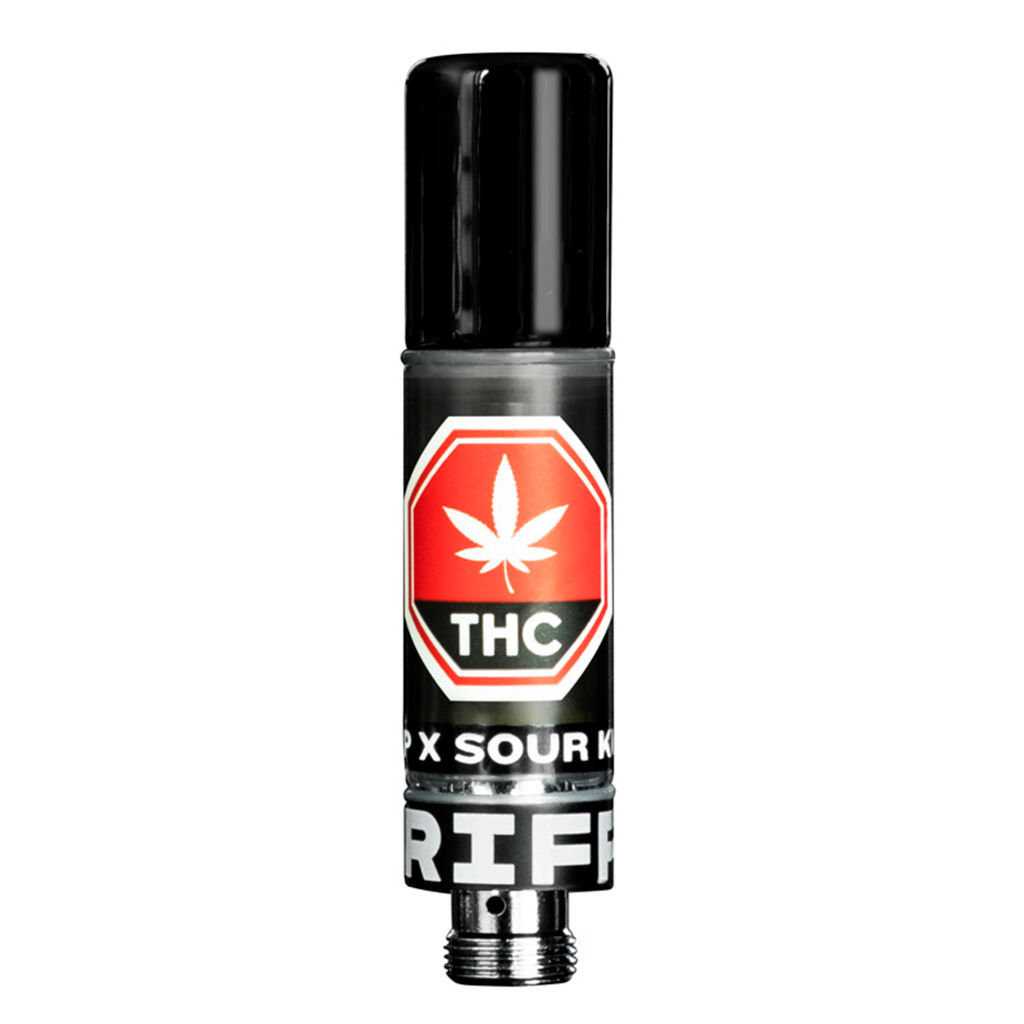 RIFF - Grand Daddy Purps x Sour Kush 510 Thread Cartridge - Indica - 1g