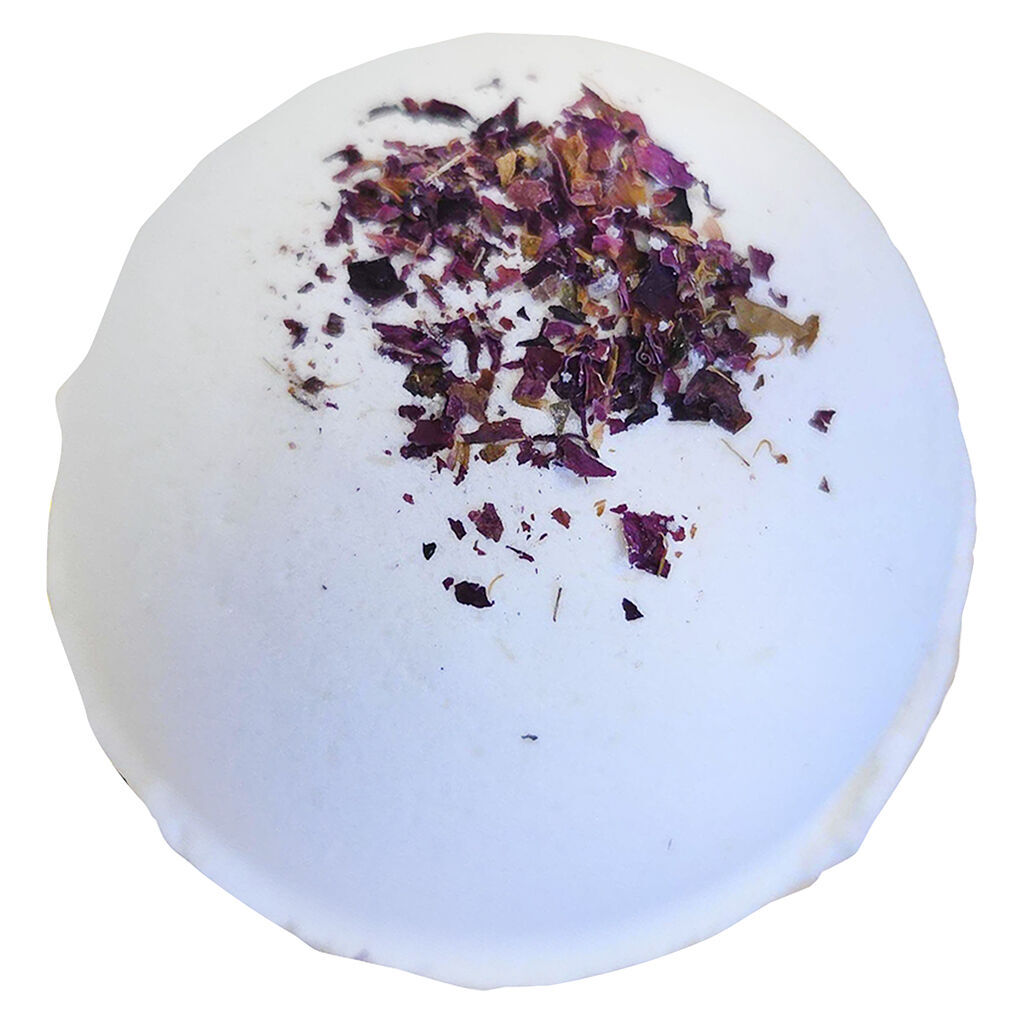 Queen of Bud - Red Jasper Rose Bath Bomb - Hybrid - 130g