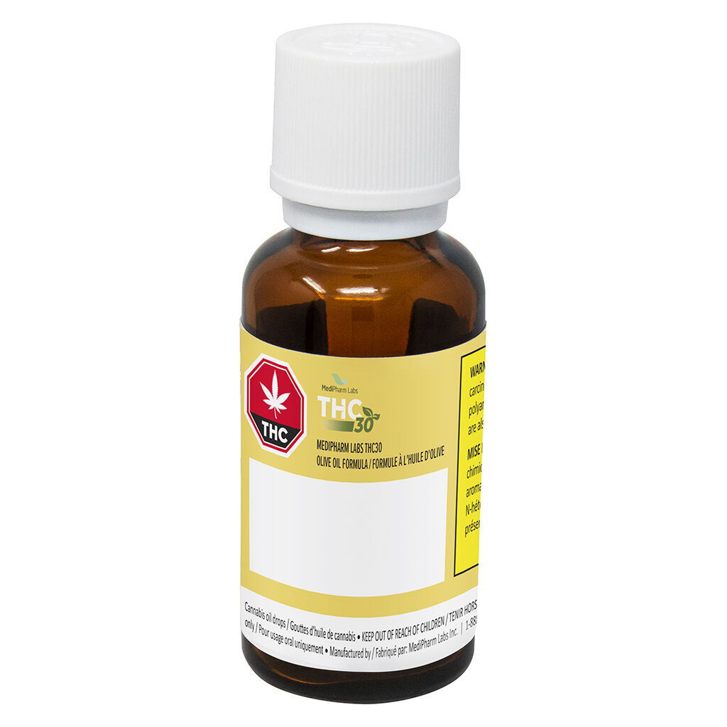 MediPharm Labs - THC30 Plus Olive Oil Formula - Hybrid - 31.2ml