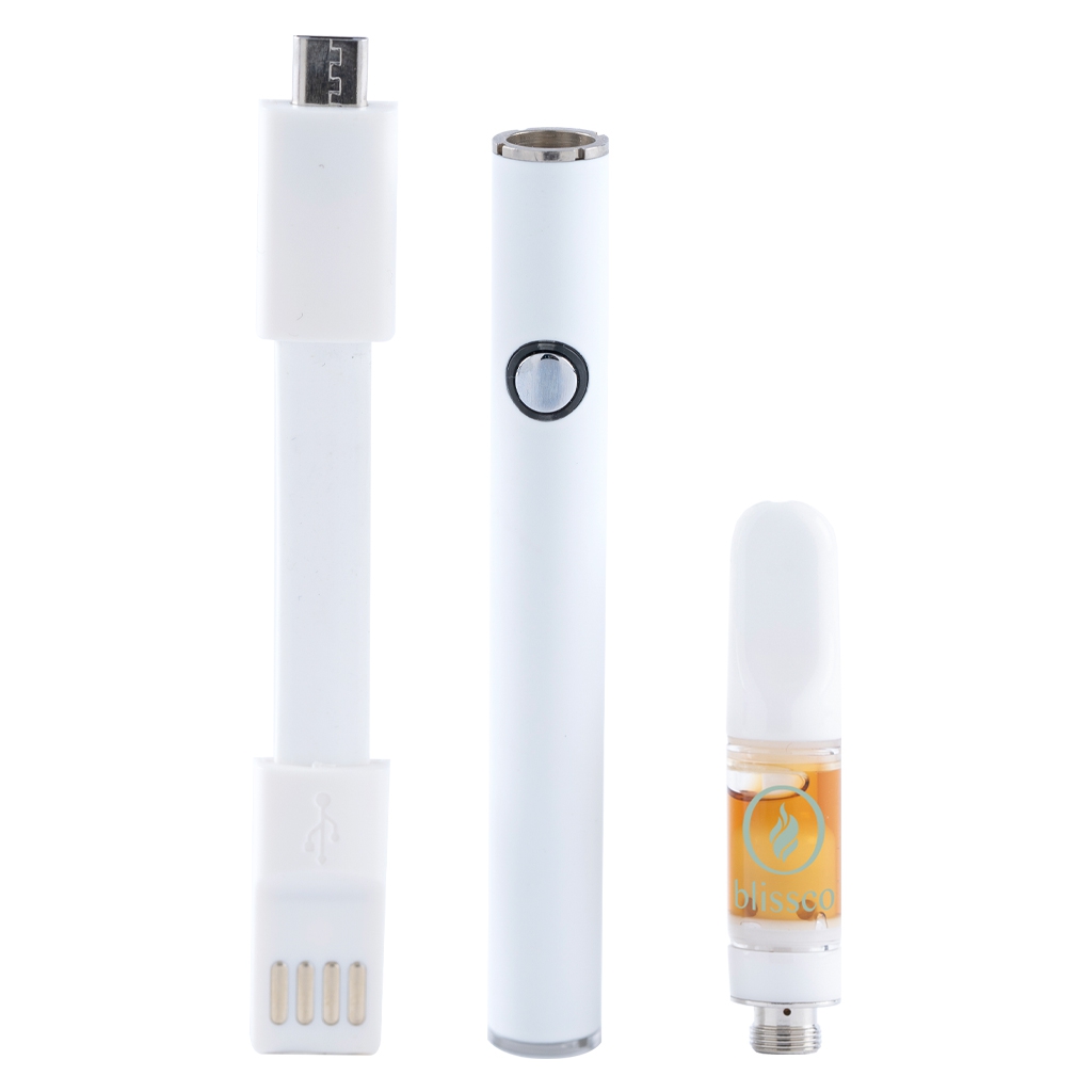 Blissco - Pur Cloud CBD Vape 510 Thread Cartridge Kit - Blend - 0.5g