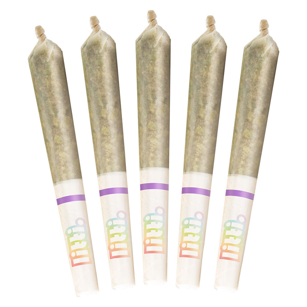 LITTI - Gulupa Gulp Diamond Infused Pre-Roll - Sativa - 5x0.5g