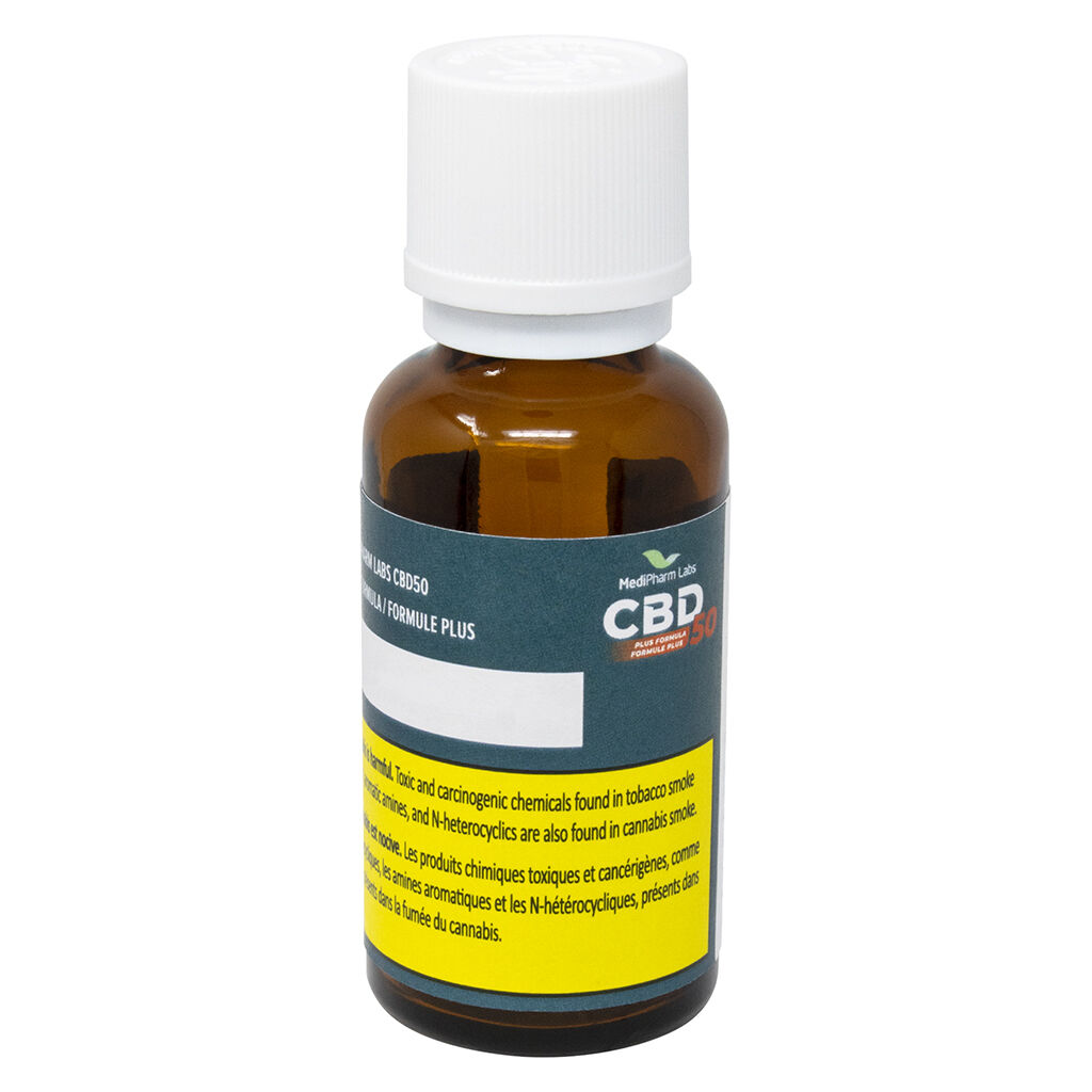 MediPharm Labs - CBD50 Plus Formula Oil - Blend - 30ml