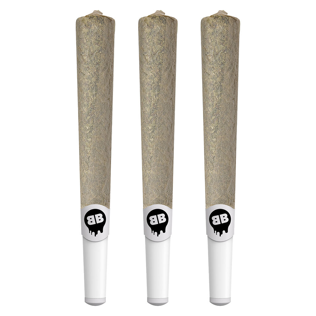 Beurre Blanc. - Ceramic Tip Water Hash Infused Pre-Roll - Indica - 3x0.5g