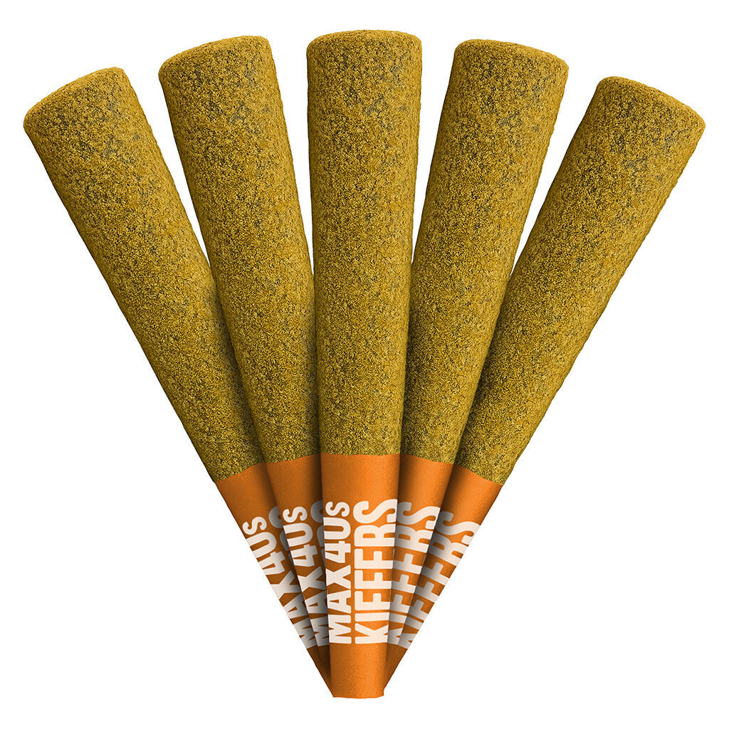 Chillbilly - Max 40's Kiefers Quad Infused Pre-Roll - Frosted Grape - Hybrid - 5x0.45g