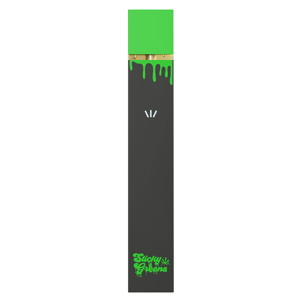 Sticky Greens - Strawberry Swirl All In One Vape - Indica - 0.95g