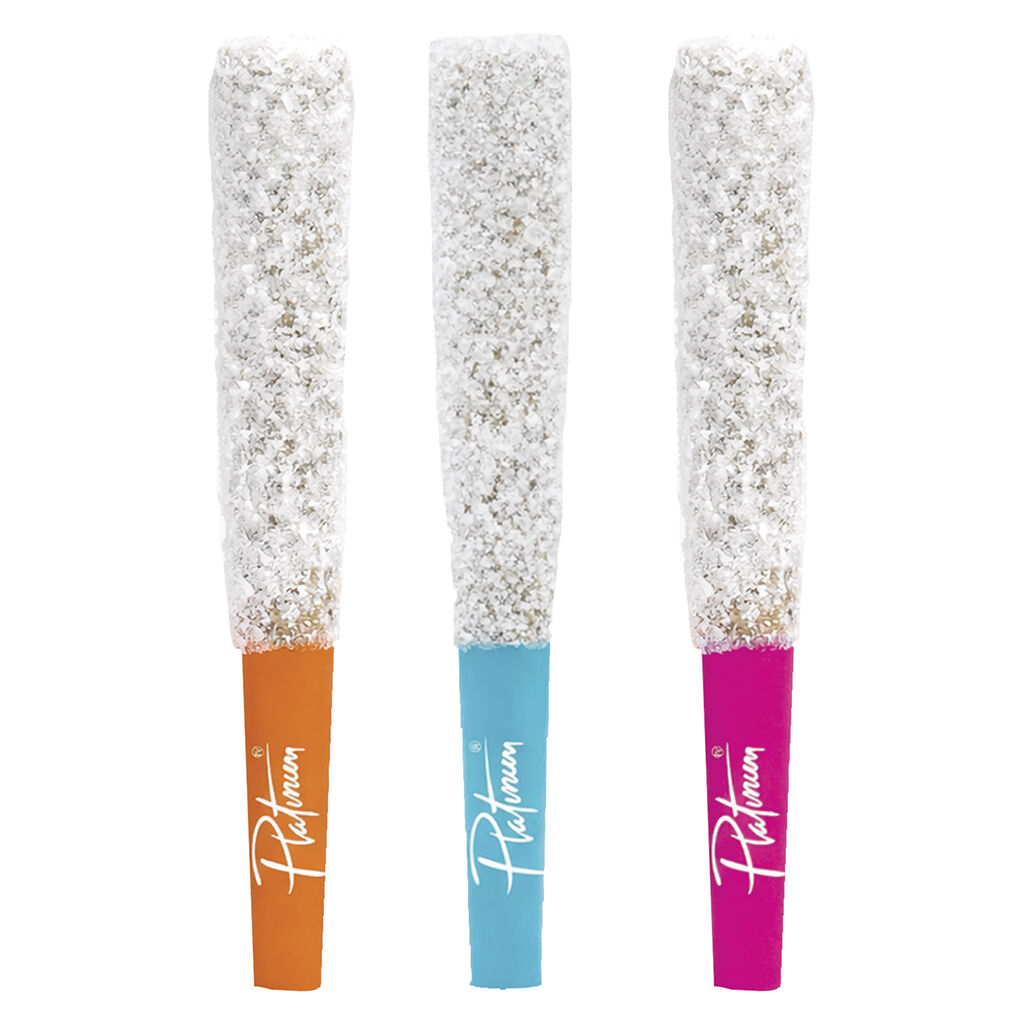 Platinum - Variety Pack 50+ Diamond Infused & Dusted Pre-Roll - Hybrid - 3x0.5g