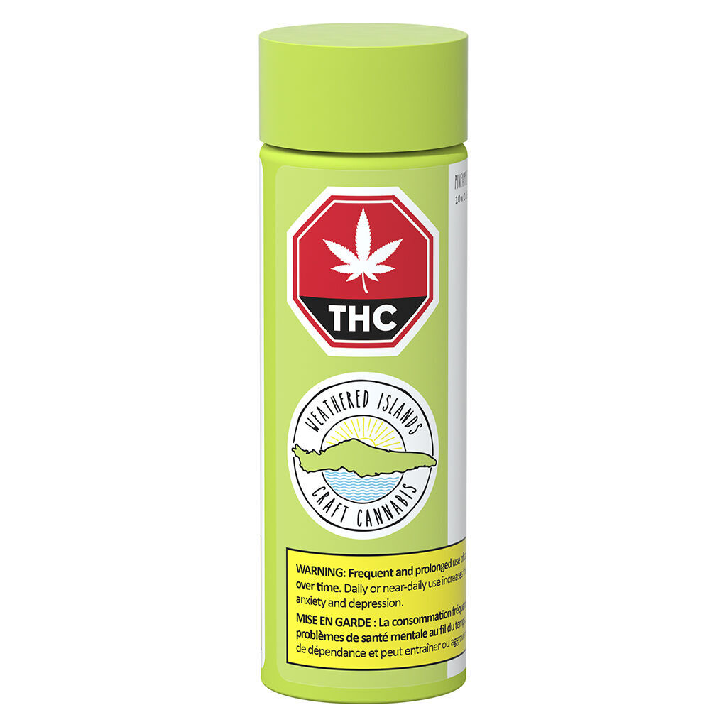 Weathered Islands Craft Cannabis - Pineapple Sorbet Pre-Roll - Sativa - 10x0.35g