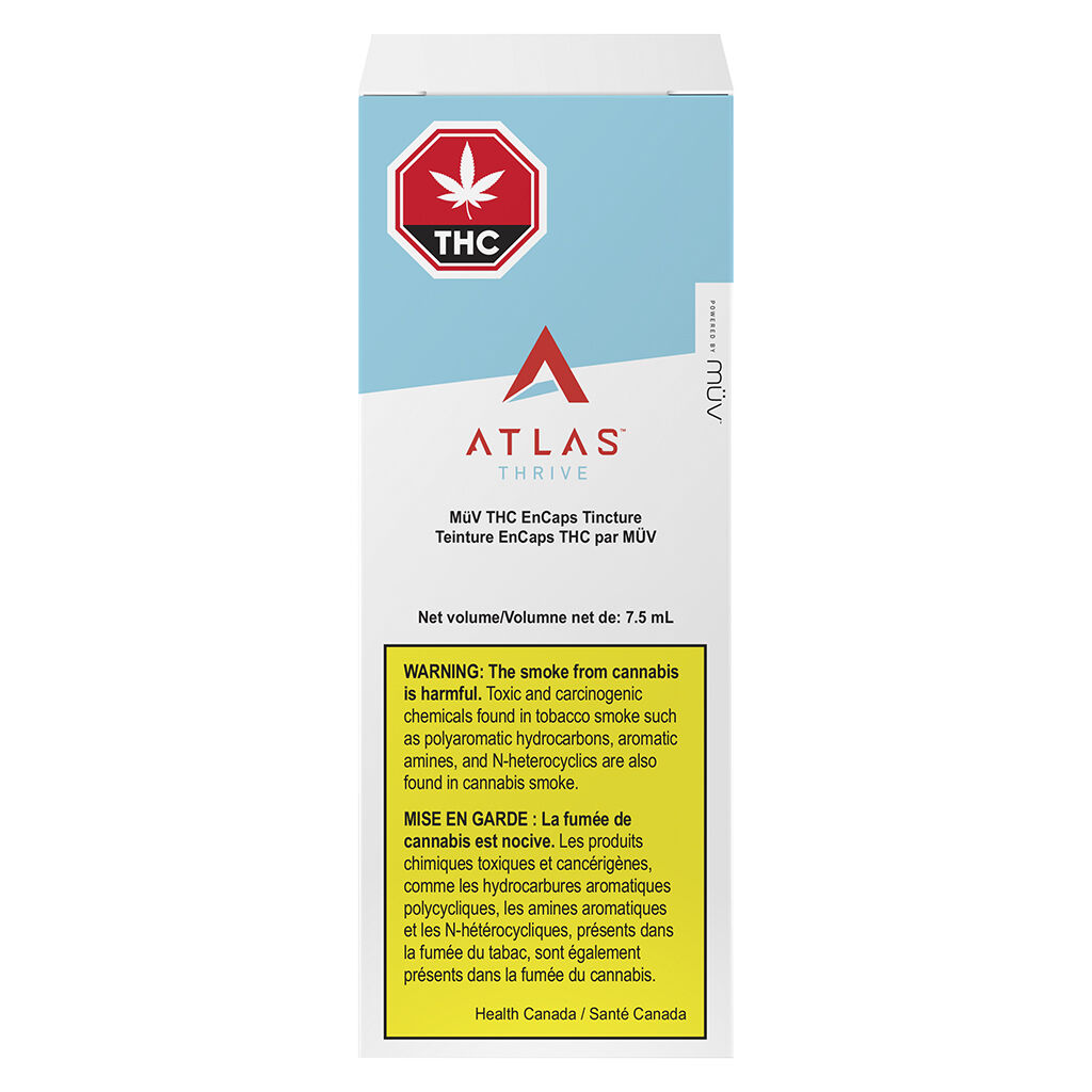 Atlas Thrive - MÜV THC EnCaps Tincture - Blend - 7.5ml