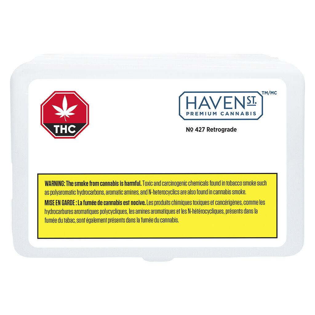 Haven St. Premium Cannabis - No. 427 Retrograde Pre-Roll - Haven St. Premium Cannabis - No. 427 Retrograde - 7x0.5g