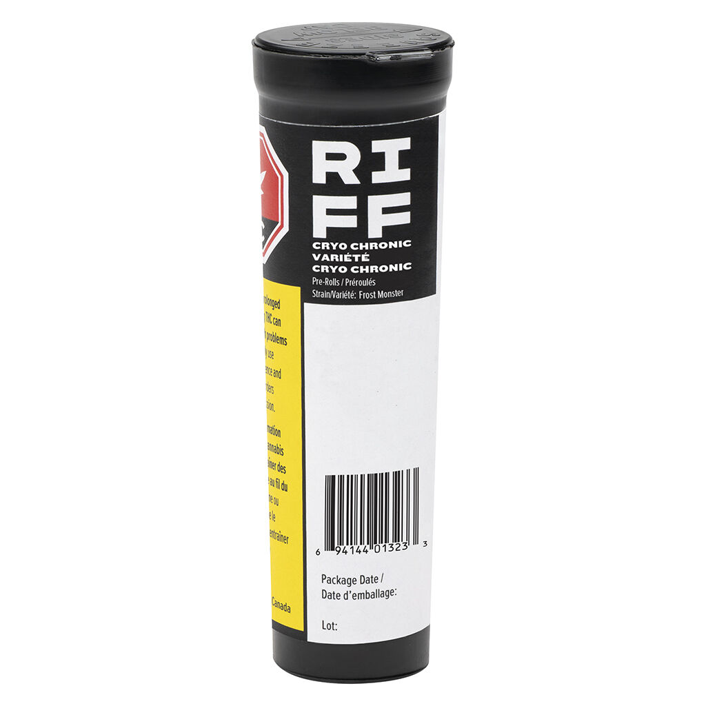 RIFF - Cryo Chronic Pre-Rolls - RIFF - Cryo Chronic - 7x0.5g