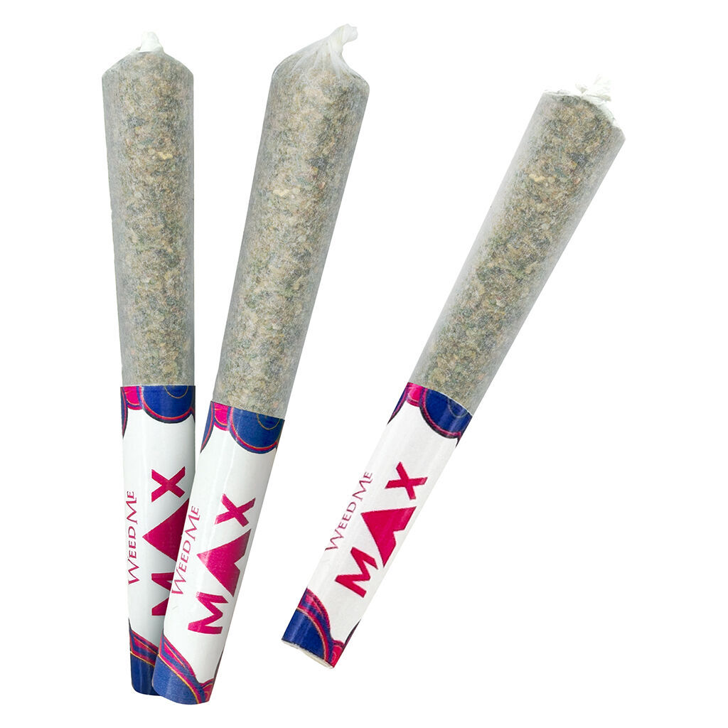 Weed Me Max - THCa² Electric Apple Infused Pre-Roll - Sativa - 3x0.5g