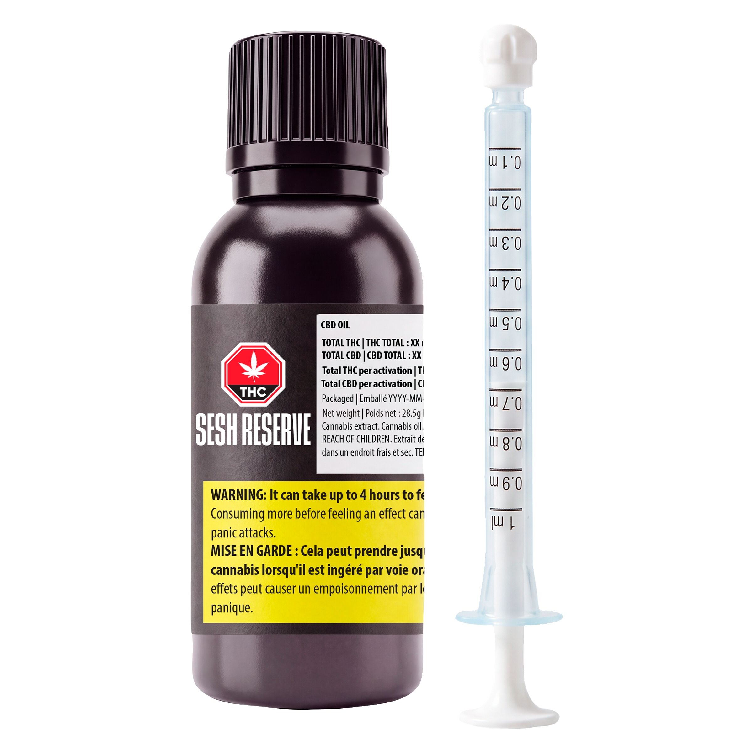 SESH Reserve - CBD oil - Hybrid - 30ml