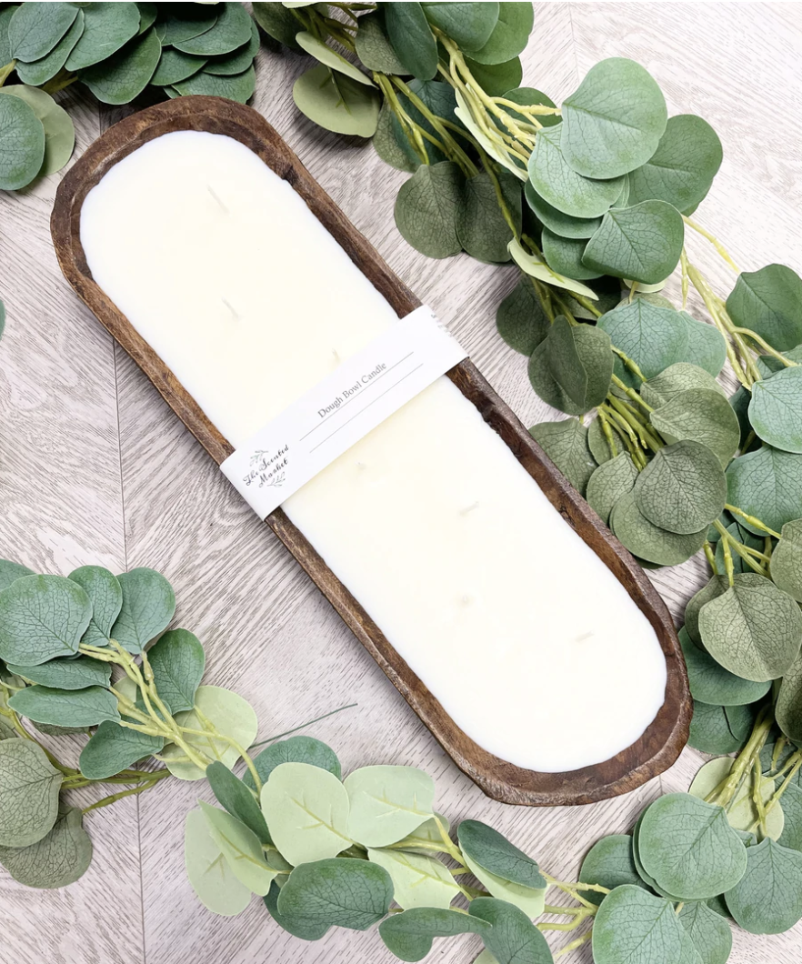 Signature CASHMERE Long Dough Bowl Candle