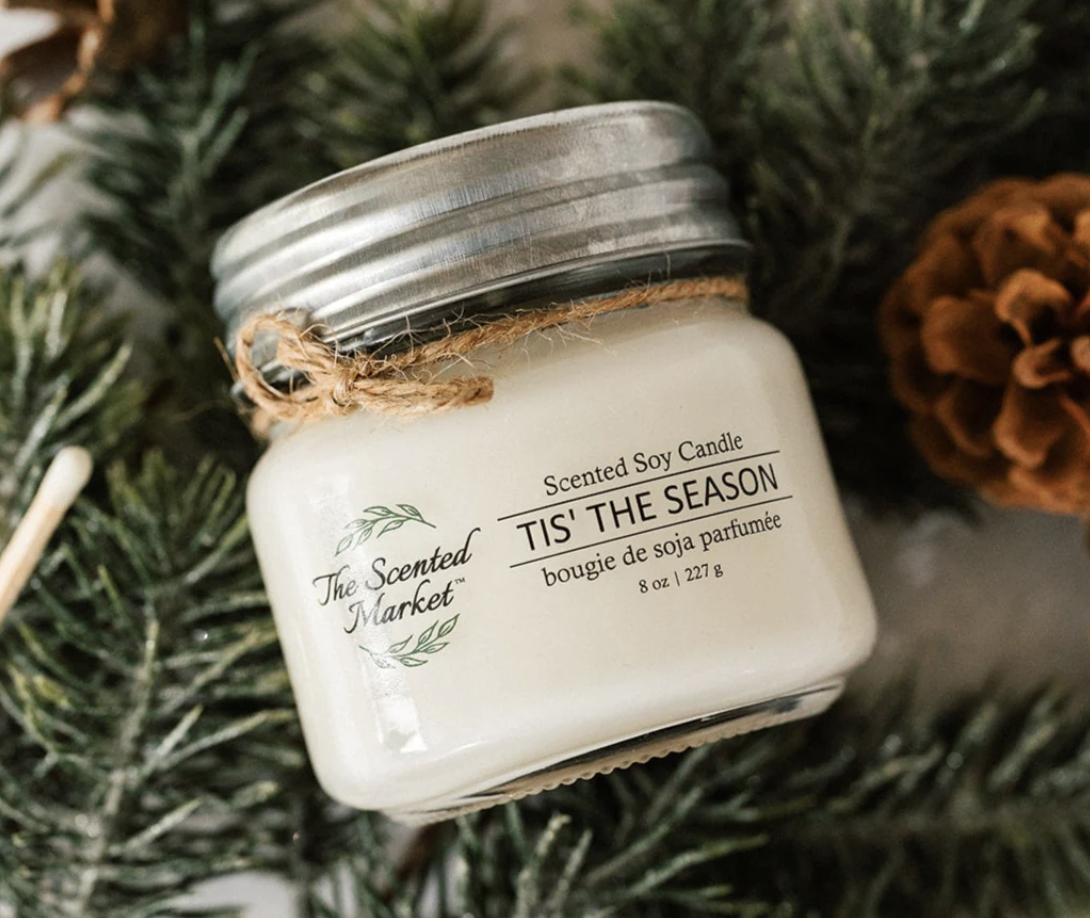 Winter TIS' THE SEASON Soy Wax Candle 8oz