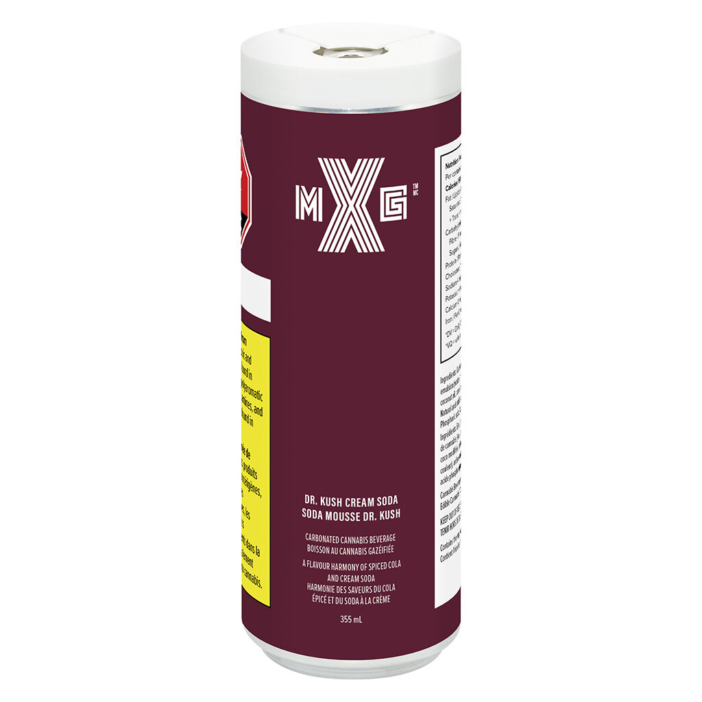 XMG Zero - Dr. Kush Cream Soda Zero - Hybrid - 355ml