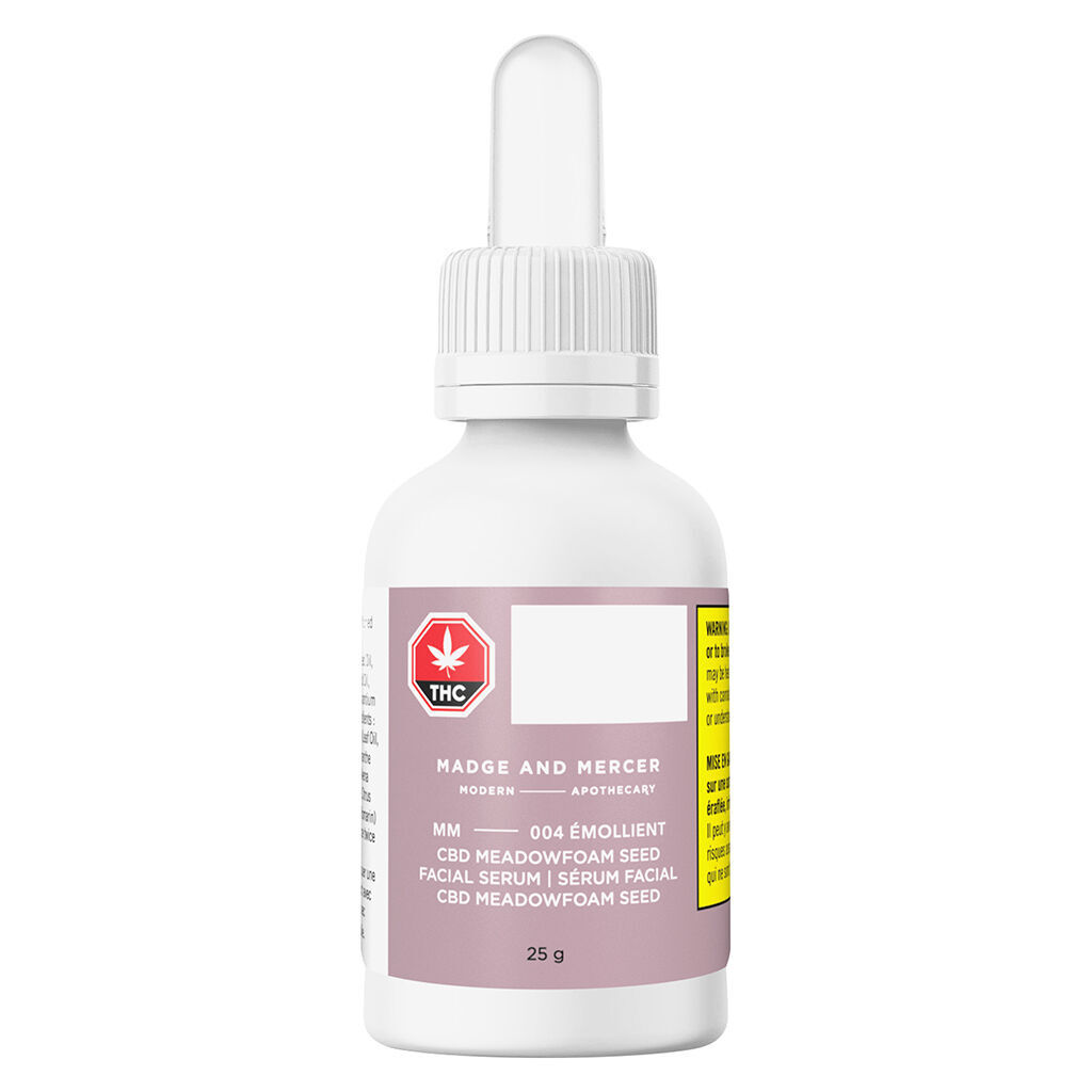 MADGE AND MERCER MODERN APOTHECARY - MM 004 L'Emolient CBD Meadowfoam Seed Facial Serum - Blend - 25ml