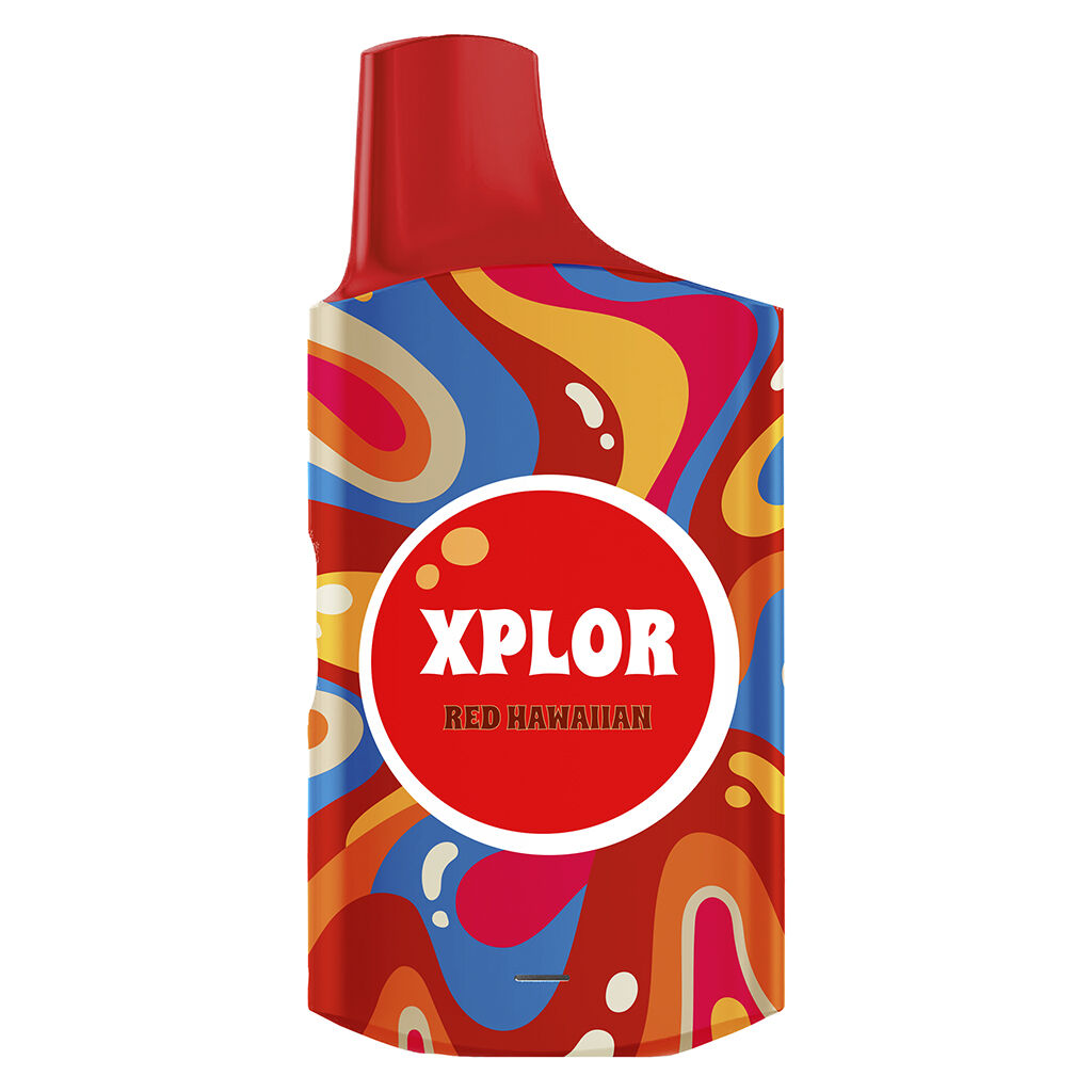 XPLOR - Red Hawaiian Disposable Vape - Indica - 1g