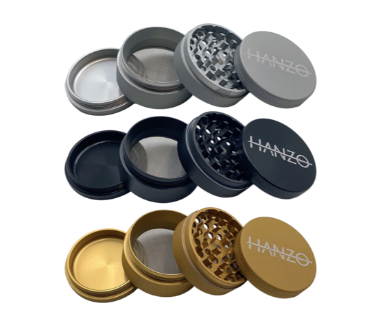 Hanzo - Metal Grinder - 4pc - 40mm