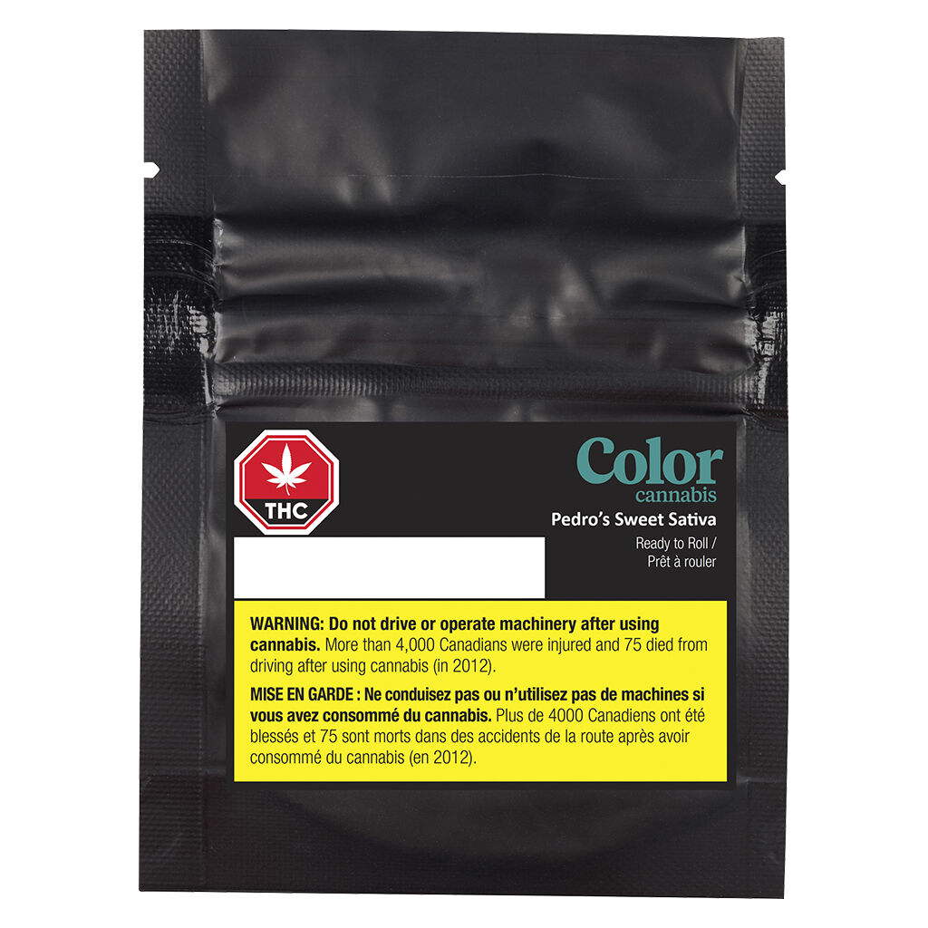 Color Cannabis - Pedro's Sweet Sativa Ready To Roll