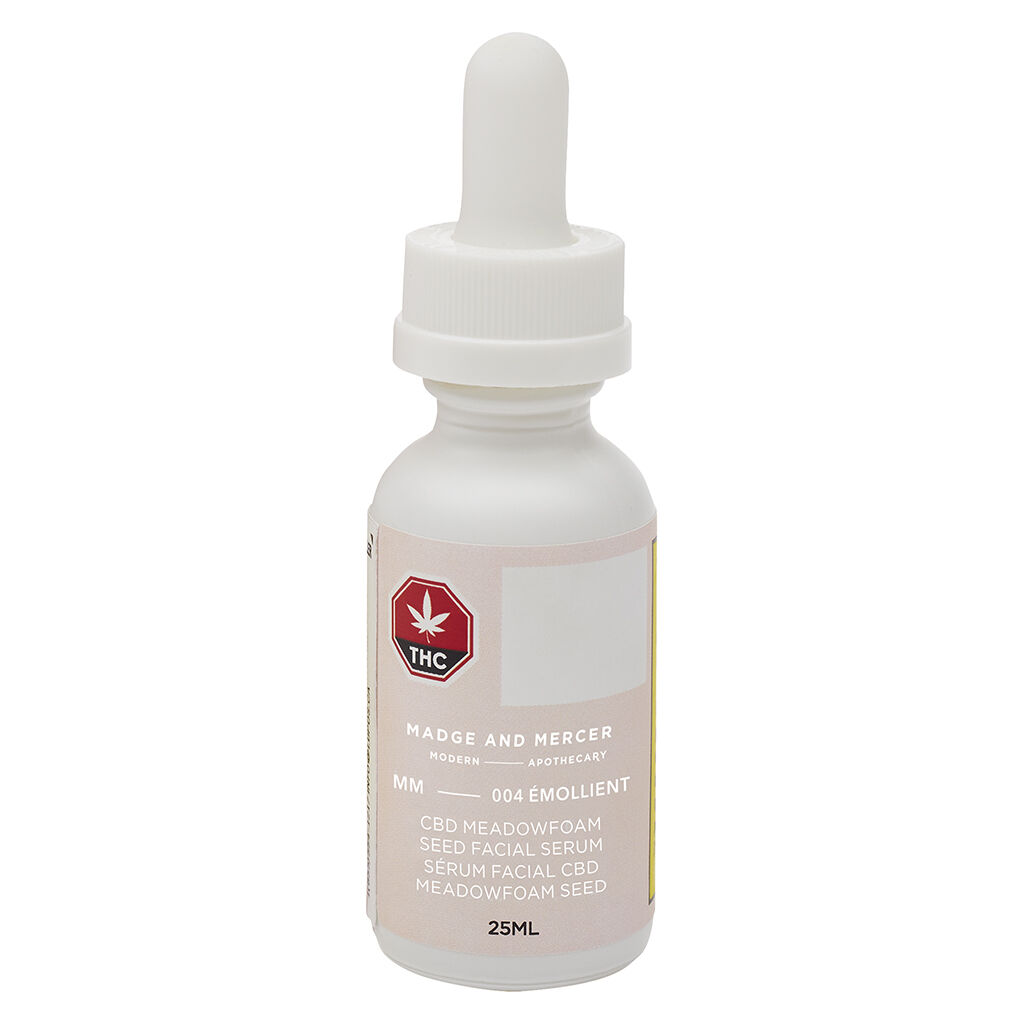 MADGE AND MERCER Modern Apothecary - MM 004 L’Émollient CBD Meadowfoam Seed Facial Serum - Sativa - 25ml