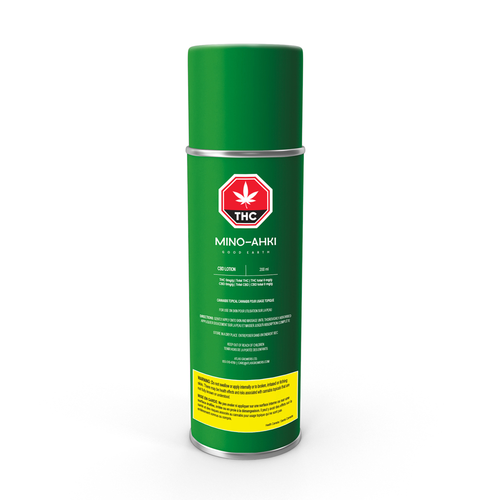 Mino-Ahki - Traditional Sweetgrass CBD Lotion - Blend - 200ml
