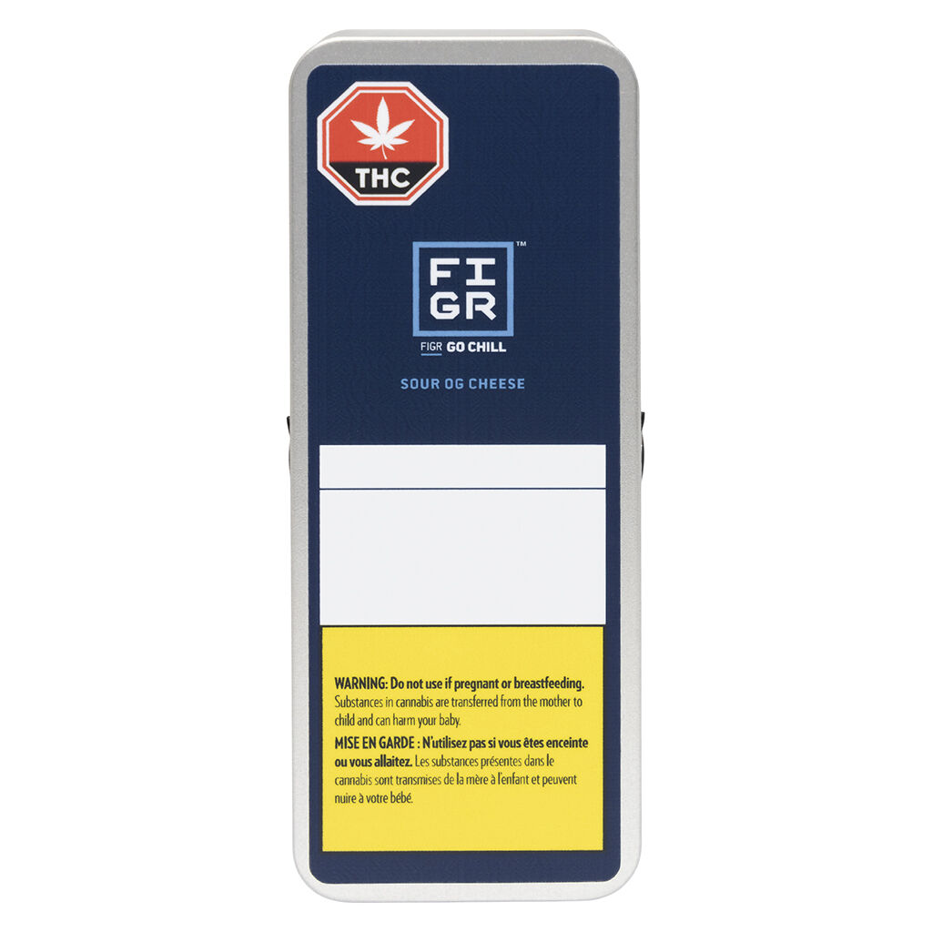 FIGR - Go Chill Sour OG Cheese Pre-Roll - FIGR - Go Chill Sour OG Cheese - 3x0.5g