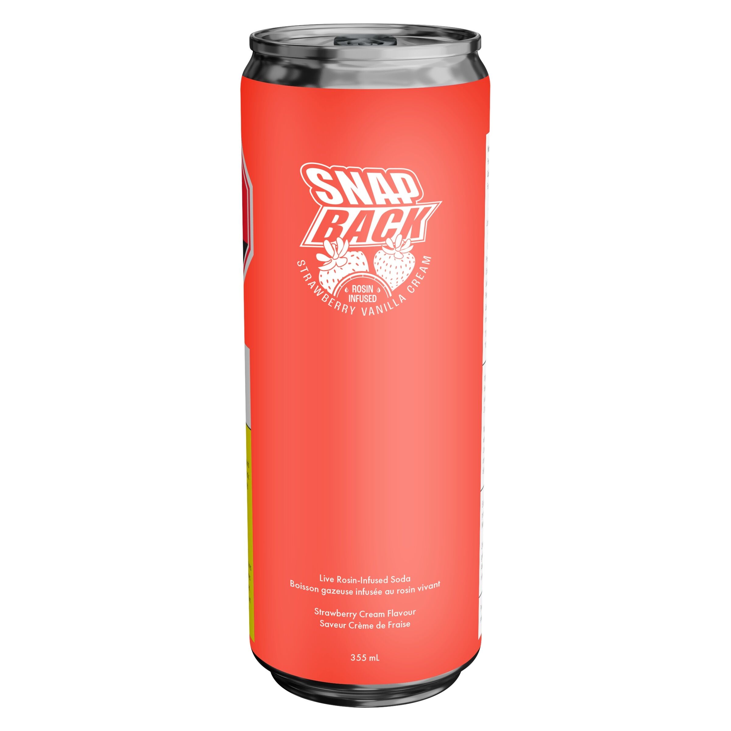 Snap Back - Rosin-Infused Strawberry Vanilla Cream - Hybrid - 355ml