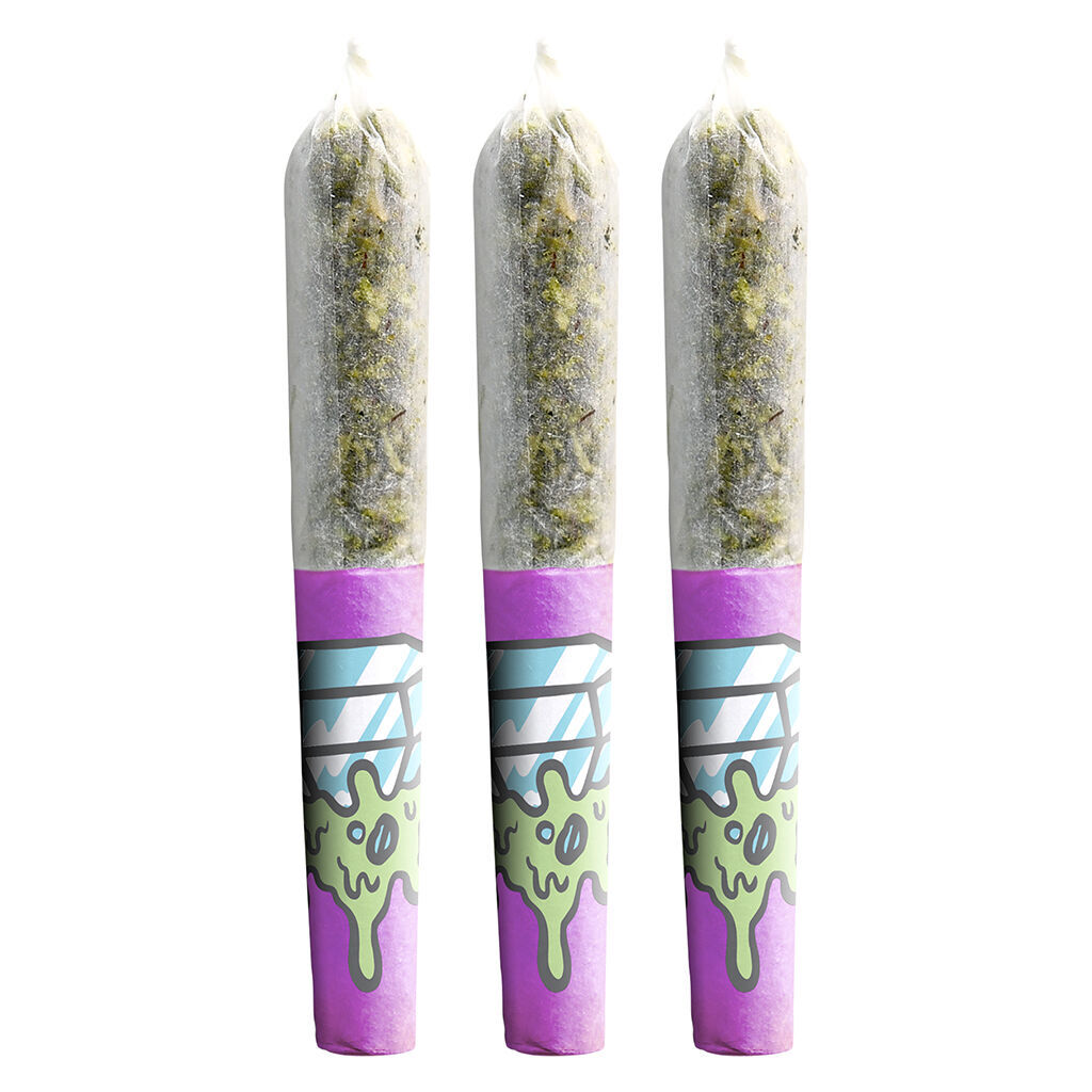 Rizzlers - Diamond Handz - Baja Banger Diamond Infused Pre-Roll - Sativa - 3x0.45g