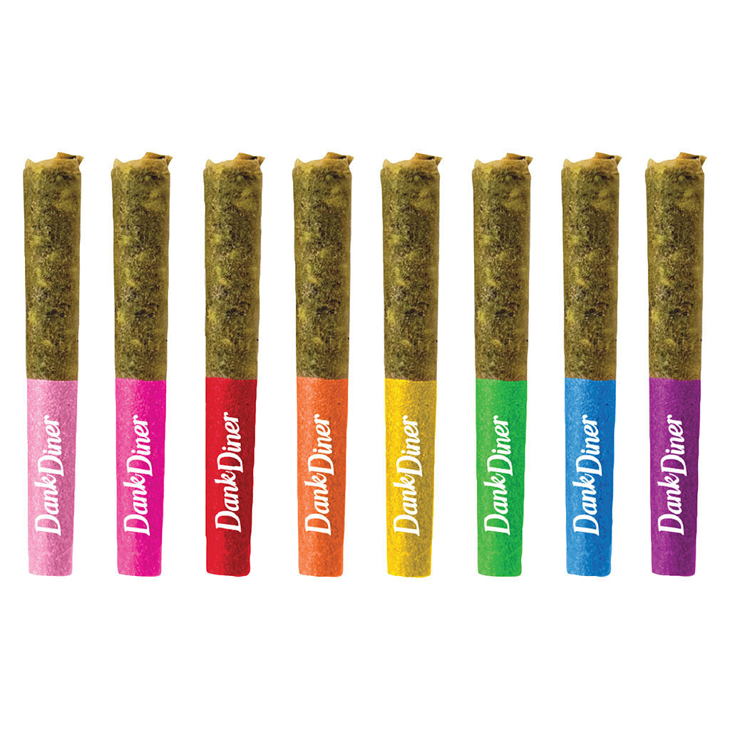 Dank Diner - Float Pack Infused Pre-Roll - Hybrid - 8x0.35g