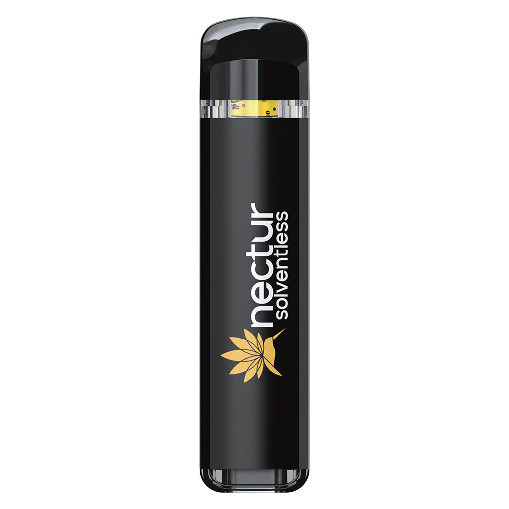 Nectur Solventless - Rotating Cold Cured Live Hash Rosin Disposable Vape - Hybrid - 0.5g