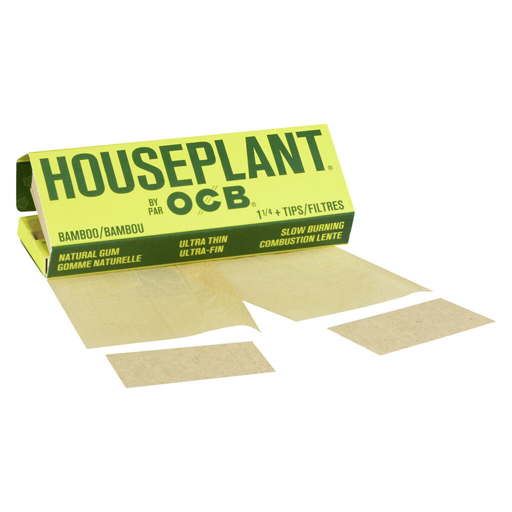 Houseplant by OCB - Bamboo 1 1/4 + Filters - 100 Pack