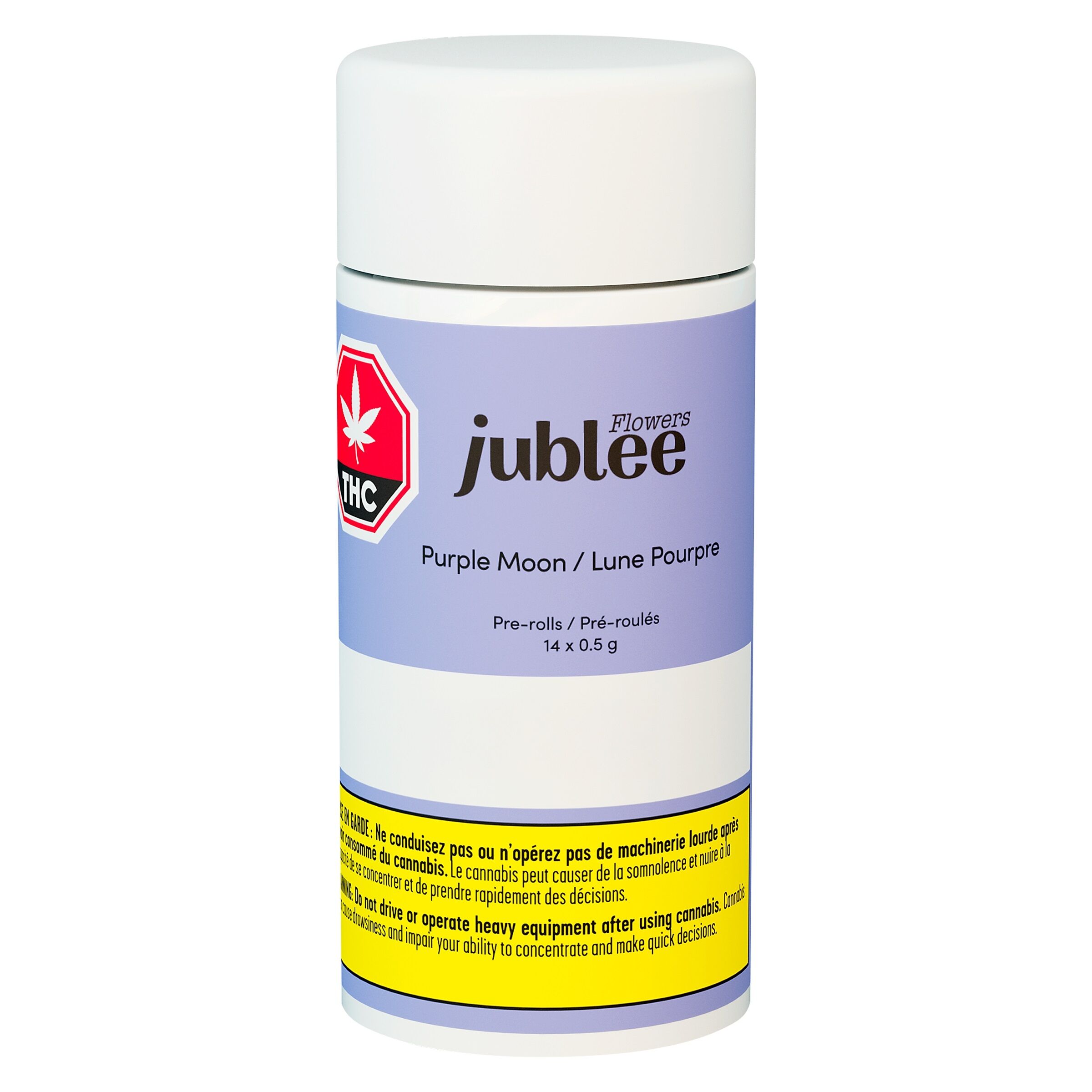 Jublee Flowers - Purple Moon Pre-roll - Indica - 14x0.5g