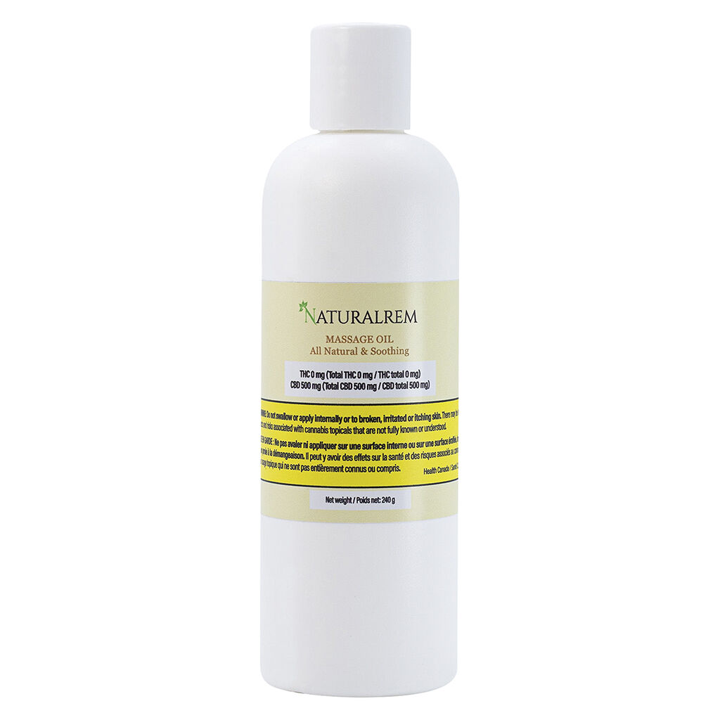 Naturalrem - Massage Oil - Sativa - 240ml