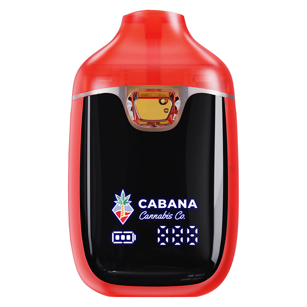 Cabana Cannabis Co. - Sticky Strawberry Liquid Diamond AIO - Sativa - 0.95g