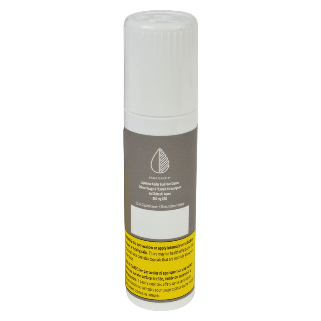 Pura Earth - Japanese Cedar Bud CBD Face Cream - Hybrid - 50ml