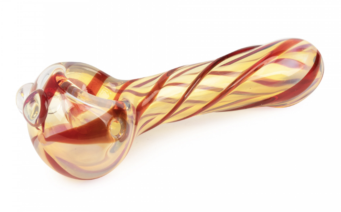 3.25" Nugget Hand Pipe - Red