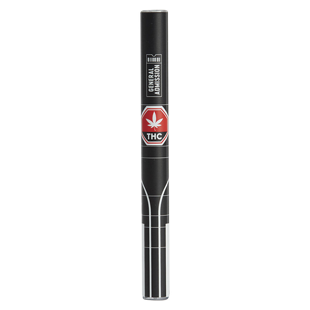 General Admission - Grapey Grape Indica 1:0 510 Disposable Pen - 0.3g