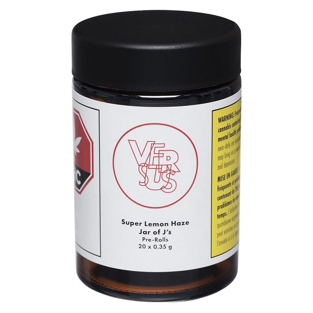 Versus - Super Lemon Haze Jar of J's - Sativa - 20x0.35g