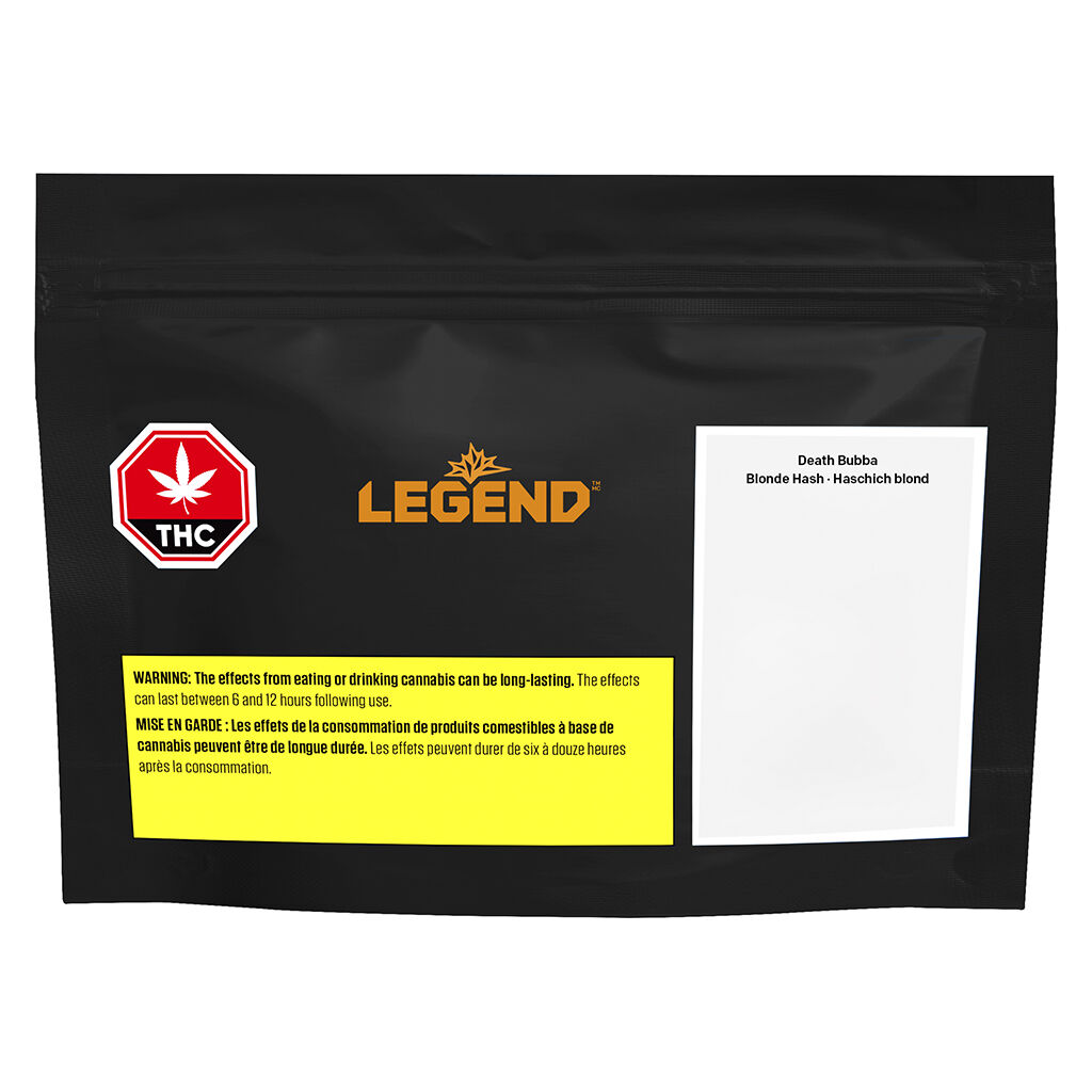 - Legend Death Bubba Blonde Hash - 2g