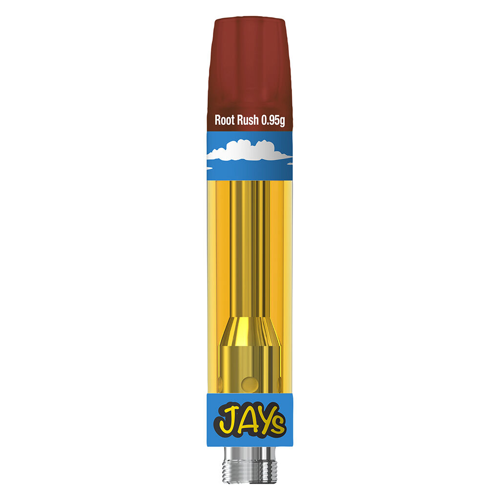 Jays - High Potency 92+ 510 Cartridge Root Rush - Indica - 0.95g