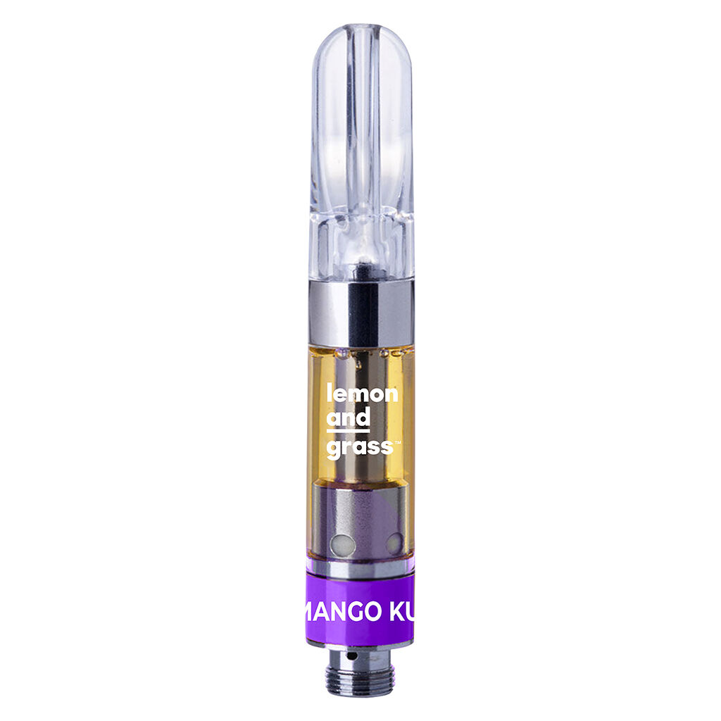 lemon and grass - Mango Kush Live Terpenes 510 Thread Cartridge - Indica - 1g